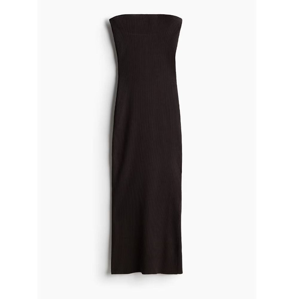 h&m ribbed tube dress